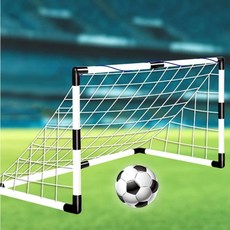 비엘스키 축구골대 2개세트 스포츠 접이식 게이트 야외 훈련용 휴대용, 1개, 축구골대2개세트