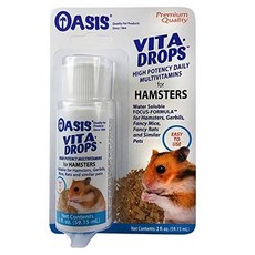 오아시스 햄스터 비타 드롭스 올인원 멀티비타민 - 건강한 뼈 Oasis Hamster Vita-Drops All-in-1 Multivitamins - Daily Vitamin Su, 1개