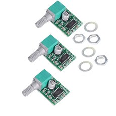 VKLSVAN 3개 PAM84032X3W미니 5V 디지털 앰프기판 USB 전원 오디오 증폭기 모듈