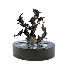 고학년 과학DIY 자석베이스 탁상용 조형물만들기 엄마표홈스쿨링 과학체험교실 S극N극, 1개, 돌고래