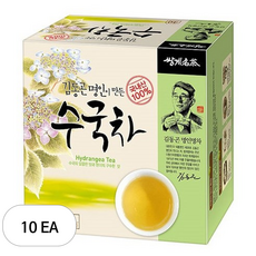 쌍계 쌍계명차 김동곤 명인이 만든 수국차 40+40T, 1.2g, 40개입, 10개