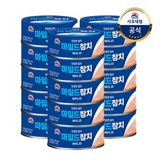사조 마일드 참치 안심따개, 100g, 15개