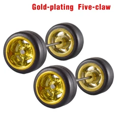 9IMOD 1/64 합금 자동차 바퀴 고무 타이어 11mm 크기 림 세트 핫 휠/매치 박스/Domeka/HW/오프로드