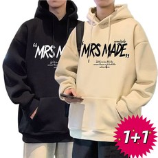 1 + 1 남성티셔츠 루즈핏 후드티 긴팔티 맨투맨 티 캐주얼 SYI25122827 35