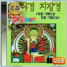 USB 마음치유 명상 지월스님 독경 염불 아미타경 지장경