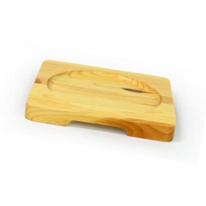 무쇠 주물 구이팬 원형 후라이팬용 나무받침 목판 8in 1EA, 본상품