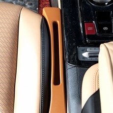 차량용 사이드 틈새커버 자동차 틈새 방지 차량 슬롯 보호 커버 크랙 시트 보호대 프레임, 조수석, 블랙