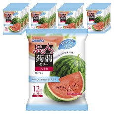 ORIHIRO 西瓜蒟蒻果凍 6個入, 24袋, 120g