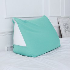 LINU 리누 트리백 침대 등받이 쿠션, 민트, 1개