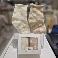 [AK플라자] [에뜨와] 엘런양말SET(BEIGE)