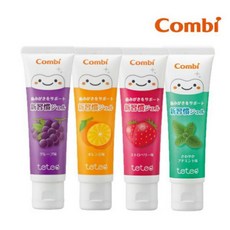 日本 Combi teteo 幼童含氟牙膏 30g【金寶貝】, 1條