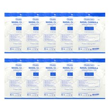 더블세이프 나잘캐뉼라 성인용 산소콧줄 코산소주입관, 10개