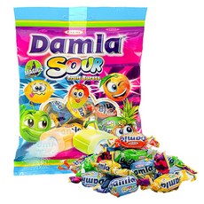 타야스 담라 사우어 소프트캔디, 90g, 24개