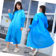 고급우비 헬로제인 패션 레인코트 (블루) 남녀공용 우비, 본상품