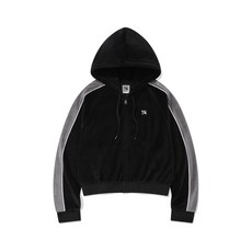 브랜드정품 코드그라피 CGP (우먼) 벨벳 후드집업_블랙 337804