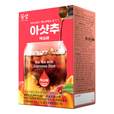 꽃샘 아샷추 복숭아, 20g, 20개입, 2개