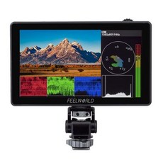 FEELWORLD LUT5 5.5 HDR 3D LUT 1920x1080 3000nit 4K30Hz HDMI (F970 인치 카메라 모니터 터치, 1개