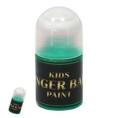 [팔마누] 미술활동 미술수업 어린이미술 미술놀이 핑거 볼 물감 일반색 50ml 초록
