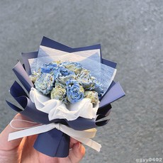 小確幸MINI精緻滿天星小花束 手工車載乾花 玫瑰永生花 禮物 七夕伴手禮 畢業花束 迷你花束, 自選3束【聯繫客服備註款式】,MINI花束+禮盒+車載夾子 香片