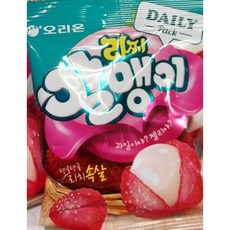 오리온 리찌알맹이, 36g, 10개