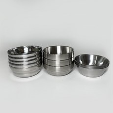 업소용 스텐 국대접모음 국산 스텐대접 식당 국그릇 이중 캠핑용 가정용 병원용 그릇 찬기 볼 채소 쌈장 그릇 세영 합뱅이 뱅뱅이 이중단대접, 중, 후지뱅뱅이24종, 1개