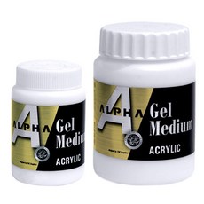 알파 골드 수성 아크릴 보조제 겔미디엄 250ml