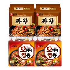 짜왕 + 오징어짬뽕, 10개