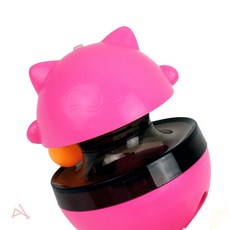 AoT 고양이 오뚜기 장난감 냥이낚시대, 그린, 1개