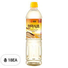 샘표 현미식초, 900ml, 18개