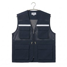 망사조끼 작업조끼 단체조끼 등산조끼 PA망사조끼, PA-망사조끼(네이비)