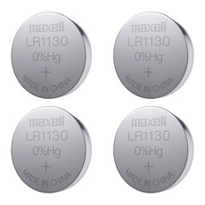 맥셀 LR1130 코인건전지 4Pcs, 2개, 2개입