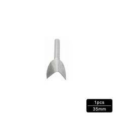 MIUSIE-휴대용 DIY V 자형 가죽 커팅 공예 도구 10mm-45mm 벨트 지갑 수공예 스트랩용 펀치 커터 도구 1 개, 1PCS 35mm, 1개