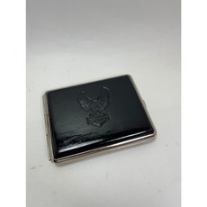 匠斗 煙具 德國亮面羊皮鋁合金煙盒 20支裝 小物盒 出清, 1個, 黑色