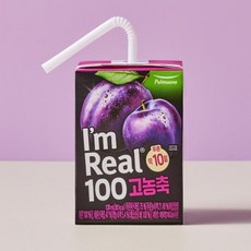 풀무원 아임리얼 100 고농축 푸룬, 120ml, 2세트