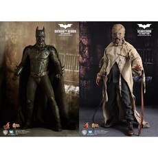 野獸國 Hot Toys 黑暗騎士 惡夢蝙蝠俠 稻草人 10周年限定豪華組 MMS140, 1個