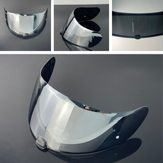 C70 쉴드 호환 HJC C70 C70N FG-17 FG-ST IS-17 HJ20M헬멧 렌즈 선스크린 오토바이 헬멧 쉴드, Silver-Day Use Only, 1개