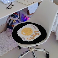 해피유통 실내방석 러그 귀여운 하트 디자인 푹신한 좌식 쿠션 FOREVER LOVE 문구, 40*40센티미터., 5