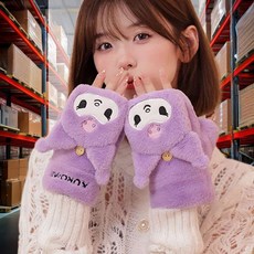 플랩 장갑 스키 선물 유아 보온 야외 여아