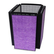 象印 ZOJIRUSHI PU-AAF50 空氣清淨機濾網 HEPA活性碳濾網, 1個, ZPPUFA01-J