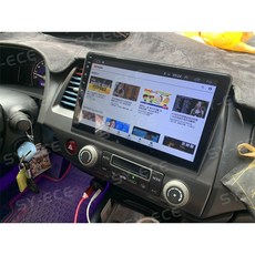 本田 喜美八代 K12 CIVIC安卓車機 06-11年 導航GPS汽車音響影音 360環景, 1個, ADAS夜視前後雙錄行車紀錄器+64G卡,安卓機整合式配件