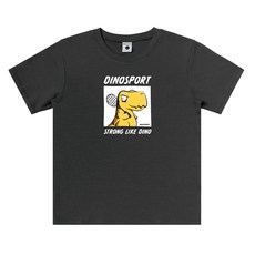 【MISPORT運動迷】立體機能棉設計圖T_呆腦獸自畫像 機能服 台灣製 羽球短T, 尊爵灰,2XL, 1個