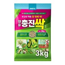 대유 총진싹 입제 1.5kg 친환경 유기농업자재 토양 병해충 관리제, 3kg, 1개