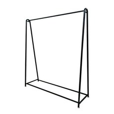 높은 옷걸이 편집샵 진열대 드레스룸 한복 스탠드, 100x45x200cm