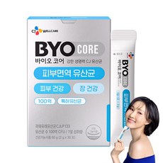 BYO 코어 피부면역 유산균 30p, 60g, 1개