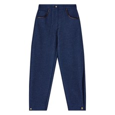 조르지오아르마니 퀼팅 테이퍼드 진