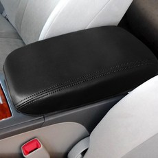 適用於06-17年豐田凱美瑞汽車扶手箱保護套, 06-11凱美瑞黑皮黑線沿子款