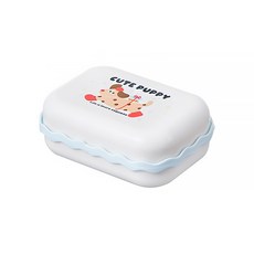 더자카 애니멀 도트 비누케이스 FREE, 블루, 1개