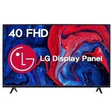 TV40인치 LG패널 FHD 중소기업 티비, 고객직접설치, 스탠드형, 40FHD, 100cm(40인치)