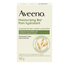 AVEENO Naturals 건조한 피부용 모이스처라이징 바 99.2g(3.5온스) (12팩) - 포장은 다를 수 있음 136123