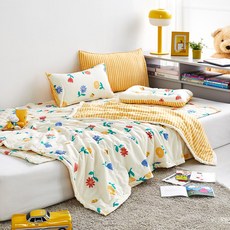 [모던하우스 인천점] 마미허그 소프트워싱 스윗플라워 낮잠이불 100x150 옐로우 -[CZ0225006]